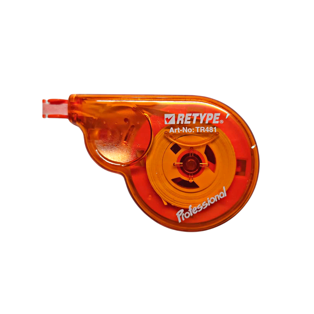 Correction Tape Professional (Orange)