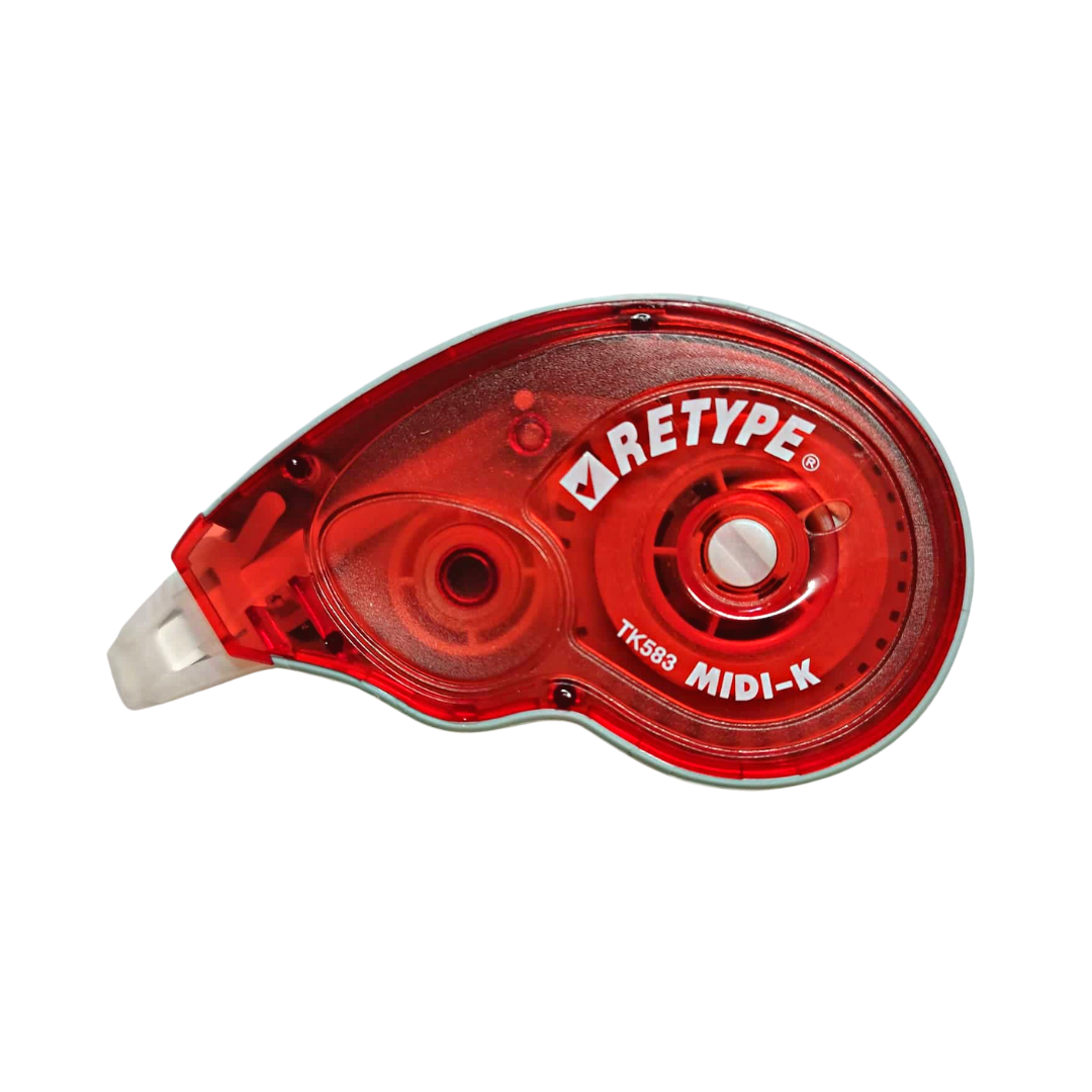 Correction Tape Midi-K (Red)